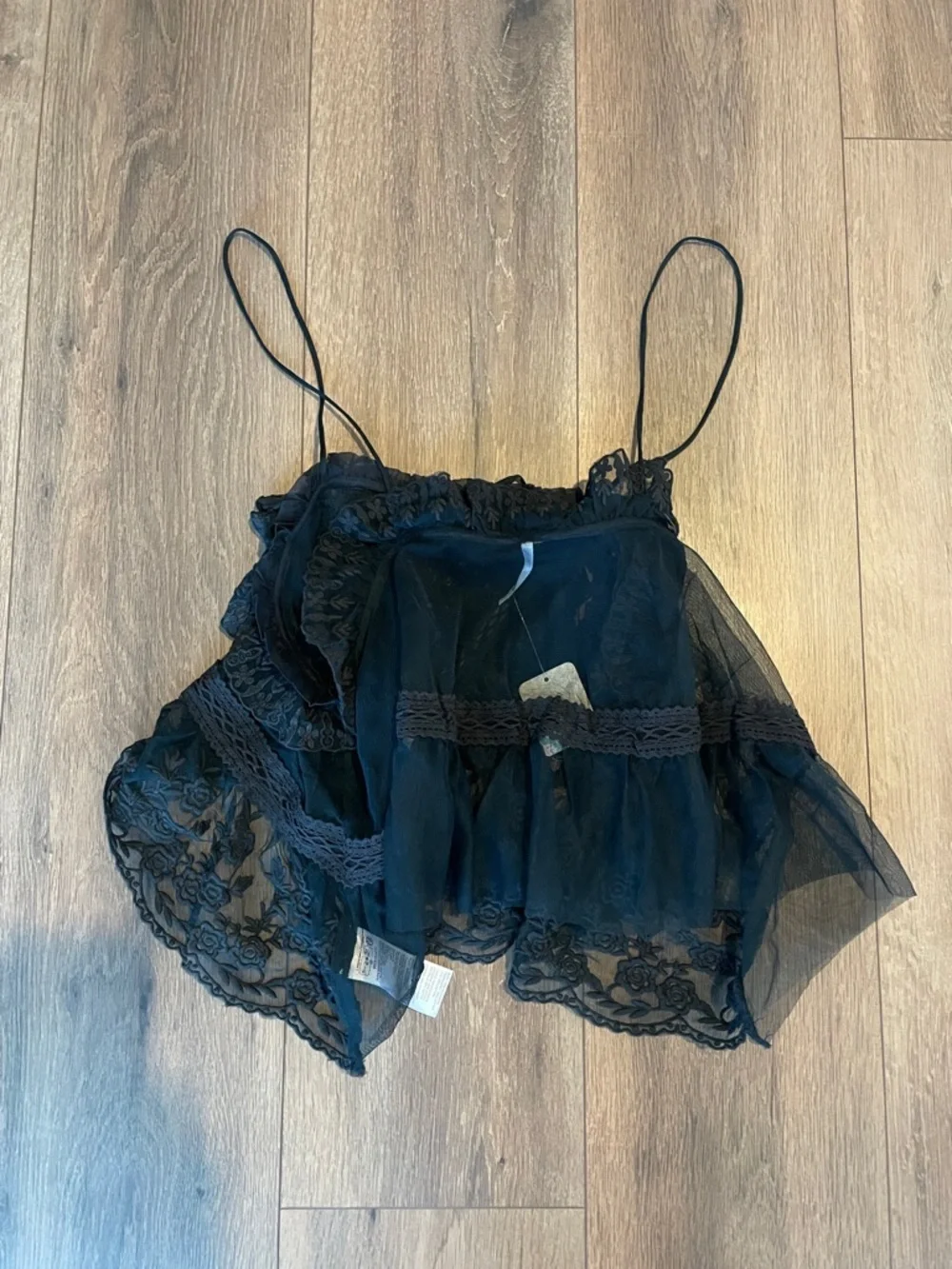 Free People Sofia Mesh Tank- size XL